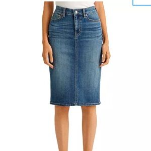 Ralph Lauren Blue Denim Skirt